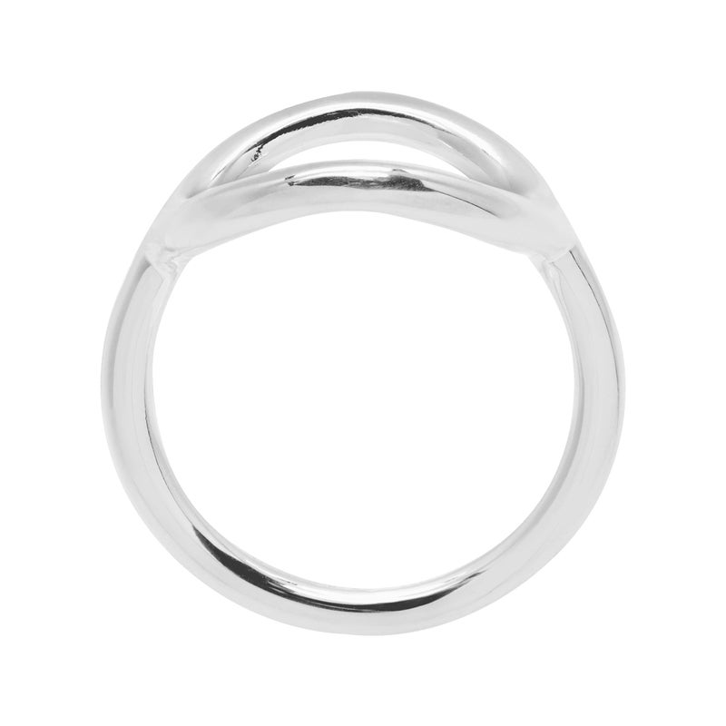 Silpada High-Polished .925 Sterling Silver Ring for Women, Jewelry Gift Idea, 'Karma', Size 11 - Image 3